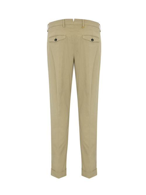 Pantalone Rebel 1P in gabardina beige freddo PT TORINO | RTZAZ40FWD GL04Y041